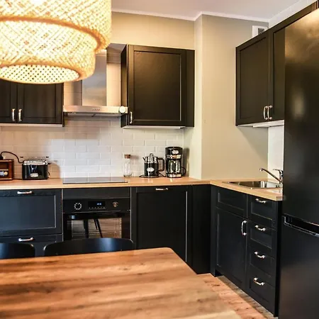 公寓 Flat 10 In The Old Town, 2 Bedrooms, Underground Parking 什切青